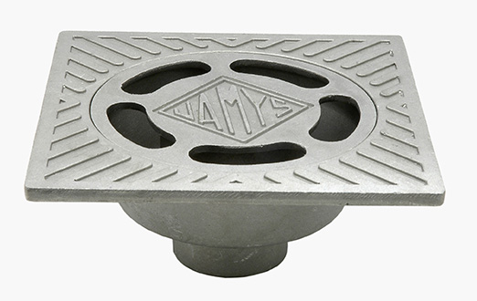 Standard drain (aluminium)