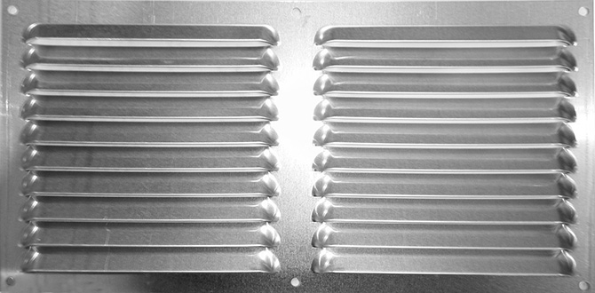 Rejillas de Ventilación al. pulido