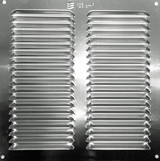 Rejillas de Ventilación al. pulido